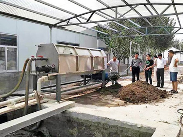 微濾式固液分離機(jī)案例